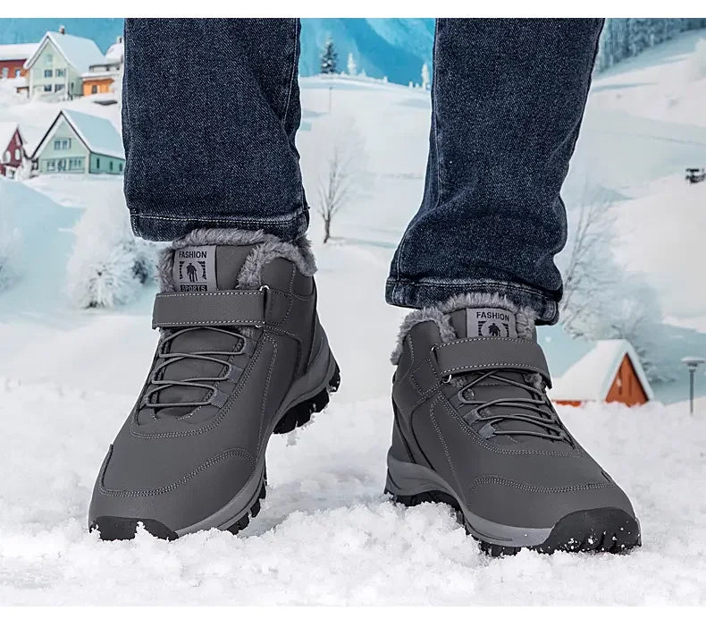 Sports Shoes for Men in Winter Comfortable Women Shoe Winter Cotton Shoes Are Suitable for Outdoor Hiking Winter Footwear 2025