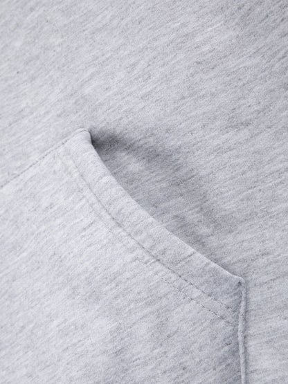 Men's Zip-Up Fleece-Lined Winter Hoodie