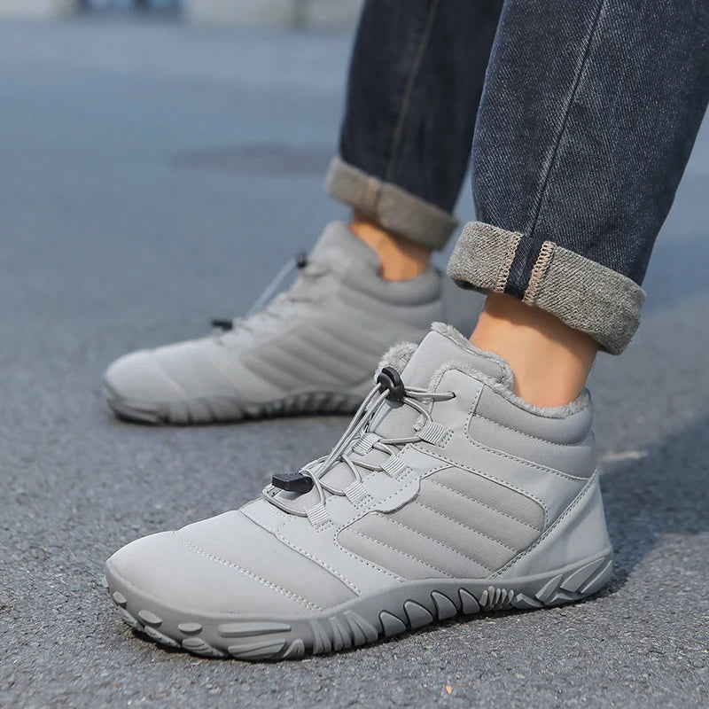 PINGKEE VENOCON Wide ToeBox Barefoot Shoes Men Women Athletic Minimalist Winter Snow Thermal Feet Boots Sneakers Footwear Man