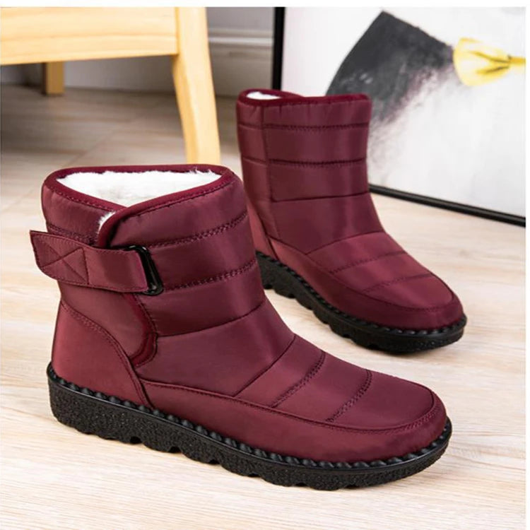 Snow Boots Woman 2025 Trend Ladies Shoes Waterproof Woman Shoes Lightweight Ankle Boots New Winter Girls Boots Botas Mujer