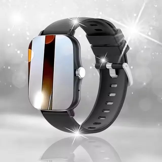 Smart Watch 2.01‘’ Full Touch Amoled BT Call Sport Waterproof Watches Heart Rate Blood Pressure SmartWatch for Men Women