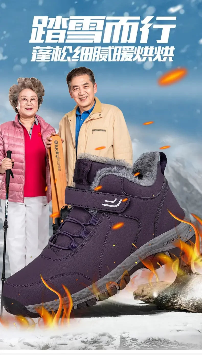 Sports Shoes for Men in Winter Comfortable Women Shoe Winter Cotton Shoes Are Suitable for Outdoor Hiking Winter Footwear 2025