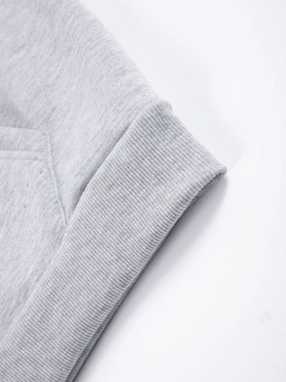 Men's Zip-Up Fleece-Lined Winter Hoodie