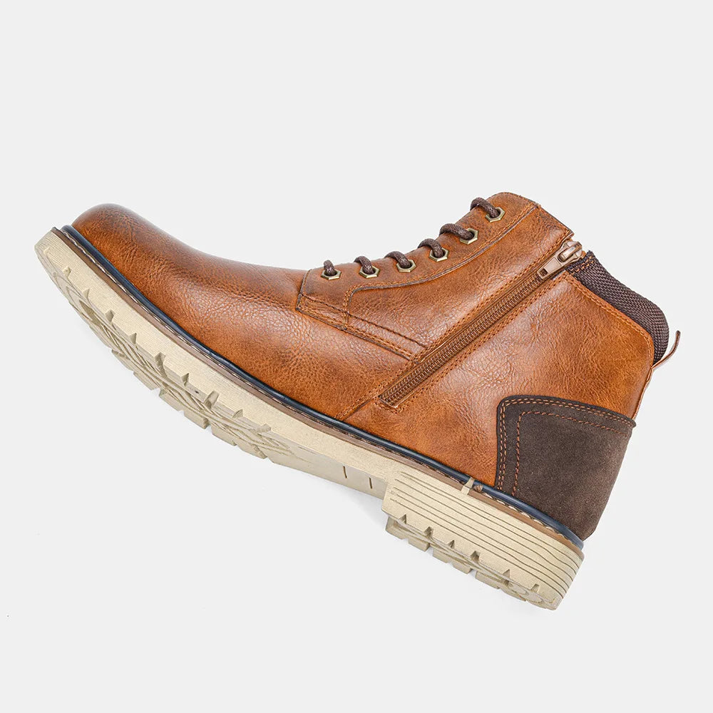 Men's Boots Retro Brushed Ankle Boots Men's Shoes Large Autumn and Winter Men's Boots Walking Shoes Women 2023 Shoes for Men