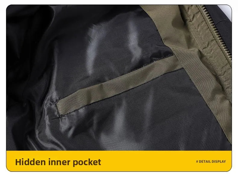 New Winter Hooded Bread Jacket Thickened Warm and Cold-proof Cotton-padded Jacket Winter Down Cotton-padded Jackets for Men