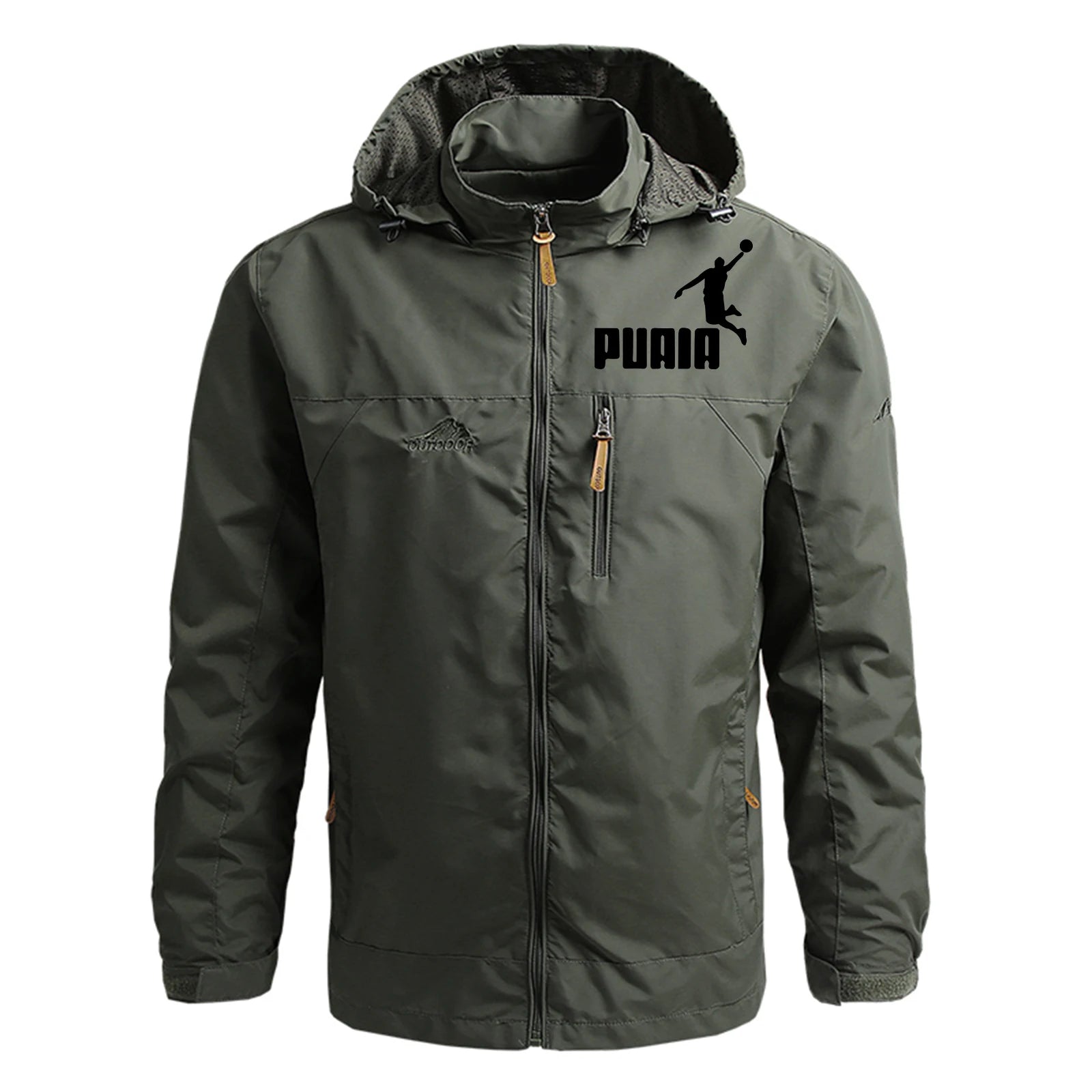 2024 Winter Jacket Fashion Coat Hoodies Camping Hiking Jacket Men's Casual Waterproof Jacket Windbreaker Men Outerwear