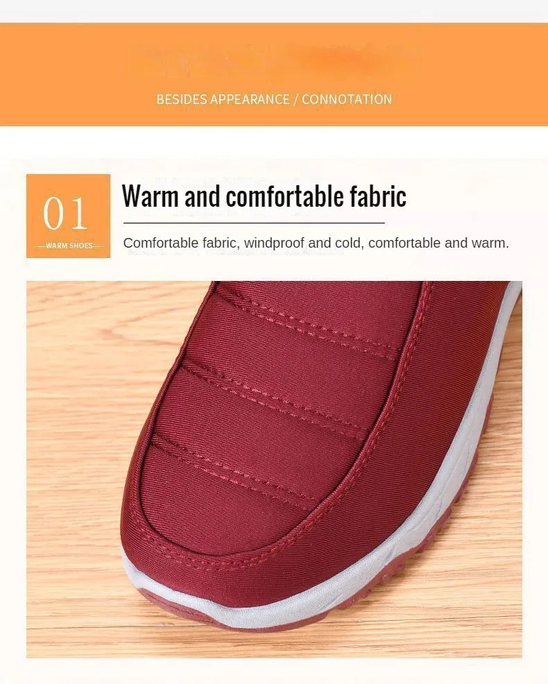 Men's Shoes Autumn Winter Casual Cotton Warm Wear Resistant Chunky Sole Affordable Free Shipping