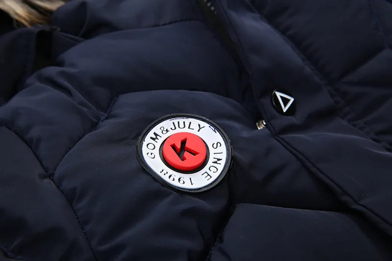 Winter Jacket Kids Boys Keep Warm Parka Windproof Snowproof Thermal Heavy Coat Fashion Outdoor Jacket CoolBoys Children Clothing