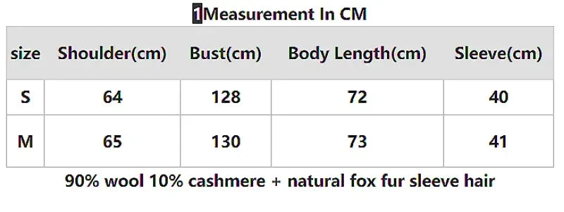 2024 New Winter Jacket for Women Natural Fox Fur Collar Thickened Warm Cashmere Wool Double-sided Coat Fashion V-neck Commuting