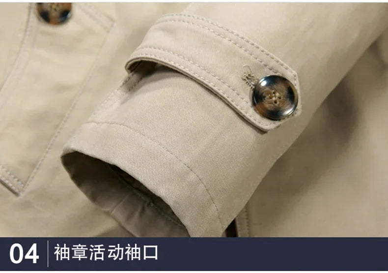 Winter Fashion Windbreaker Coat for Men Outdoor Casual Vintage Streetwear High Quality Thickened Warm Men Cotton Jacket Hot Sale