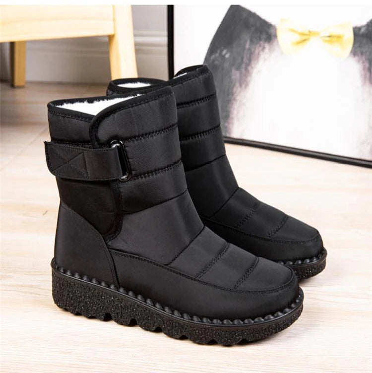 Snow Boots Woman 2025 Trend Ladies Shoes Waterproof Woman Shoes Lightweight Ankle Boots New Winter Girls Boots Botas Mujer