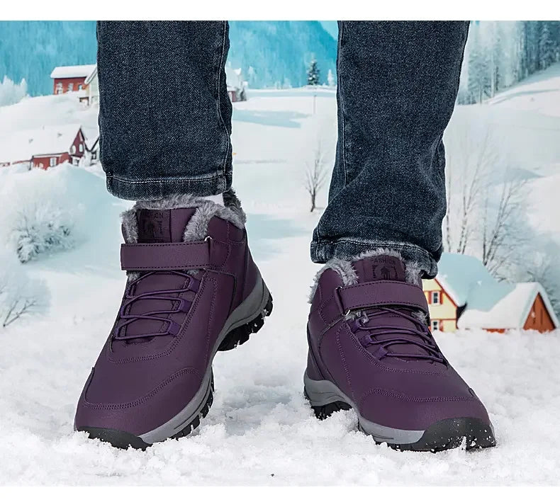 Sports Shoes for Men in Winter Comfortable Women Shoe Winter Cotton Shoes Are Suitable for Outdoor Hiking Winter Footwear 2025