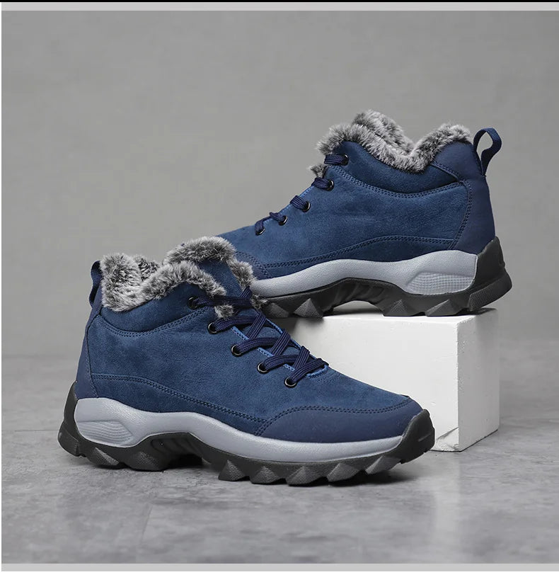 Men Snow Boots Winter Outdoor Walking Shoes light Sneakers for Men Winter Shoes Botines Tenis Mens Hiking Ankle Boots Footwear