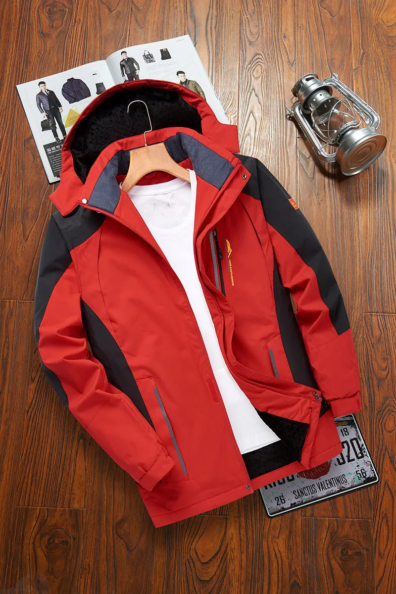 Winter Parka Men Windbreak Plus Thick Warm Windproof Fur Coats Male Military Hooded Anorak Jackets Men's Winter Jackets