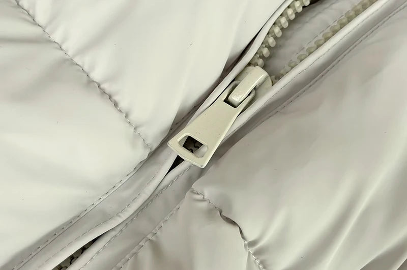 Women's Winter Jackets Vintage Hooded Pockets Cotton Padded Coats Fashion Warm Thick Black Parkas Female Outerwear Casual Tops