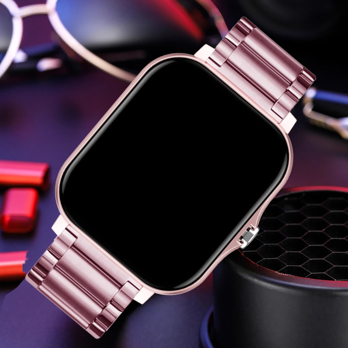 Smart Watch 2.01‘’ Full Touch Amoled BT Call Sport Waterproof Watches Heart Rate Blood Pressure SmartWatch for Men Women