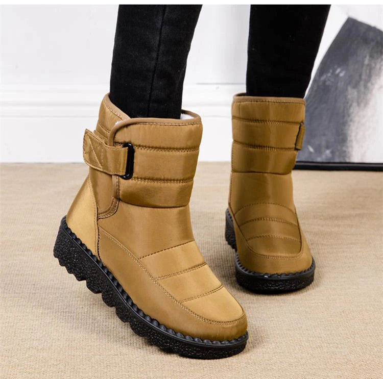 Snow Boots Woman 2025 Trend Ladies Shoes Waterproof Woman Shoes Lightweight Ankle Boots New Winter Girls Boots Botas Mujer