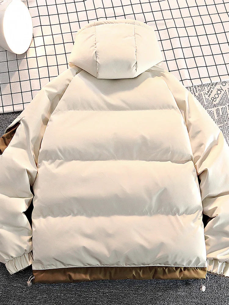 2025 Autumn/Winter thicken Parka Coat men New style Fashion Casual Loose style Comfortable down jacket Thick Warm coat for man