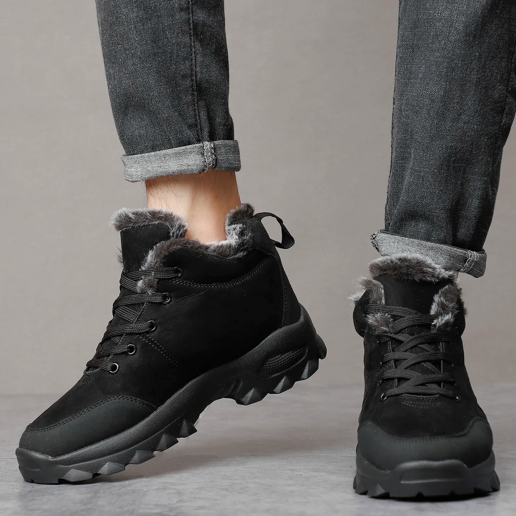 Men Snow Boots Winter Outdoor Walking Shoes light Sneakers for Men Winter Shoes Botines Tenis Mens Hiking Ankle Boots Footwear