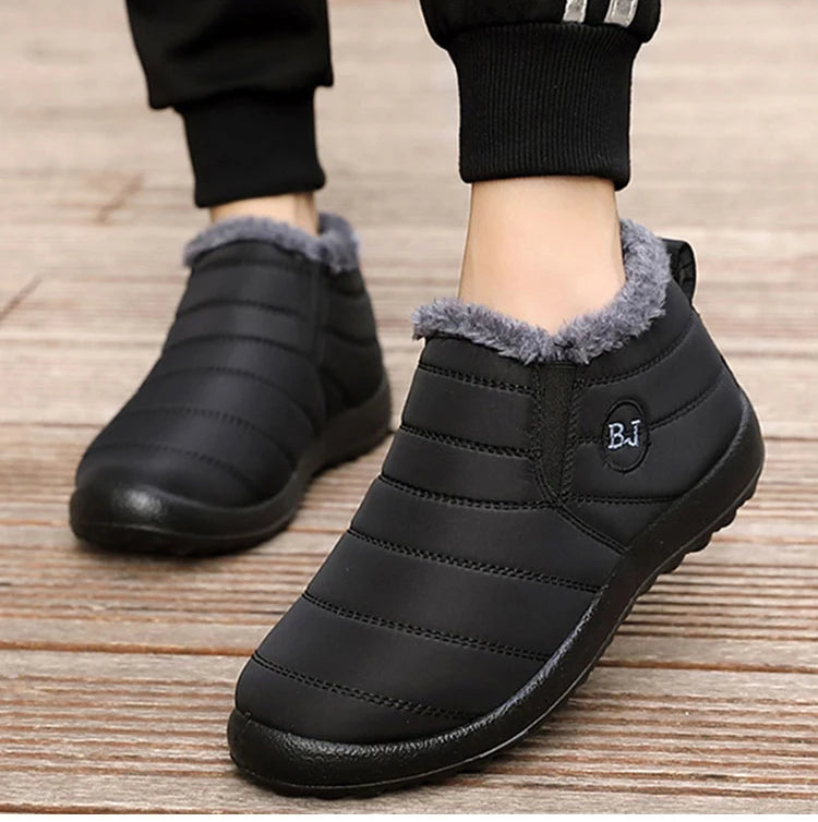 Men Sneakers Keep Warm Winter Sneakers For Couple Winter Shoes Men Casual Sneaker Chaussure Hommes Lightweight Fur Shoes Loafers