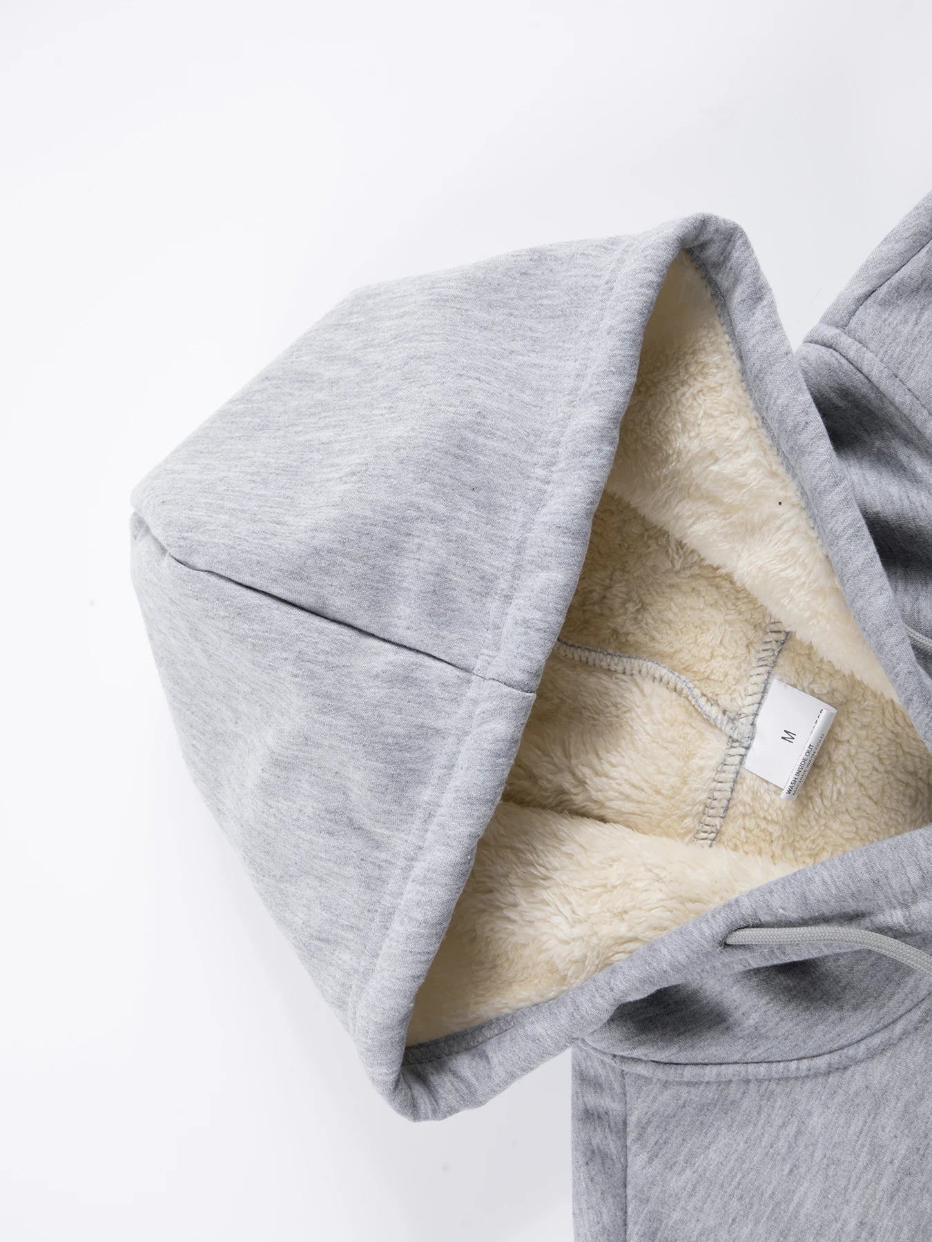 Men's Zip-Up Fleece-Lined Winter Hoodie