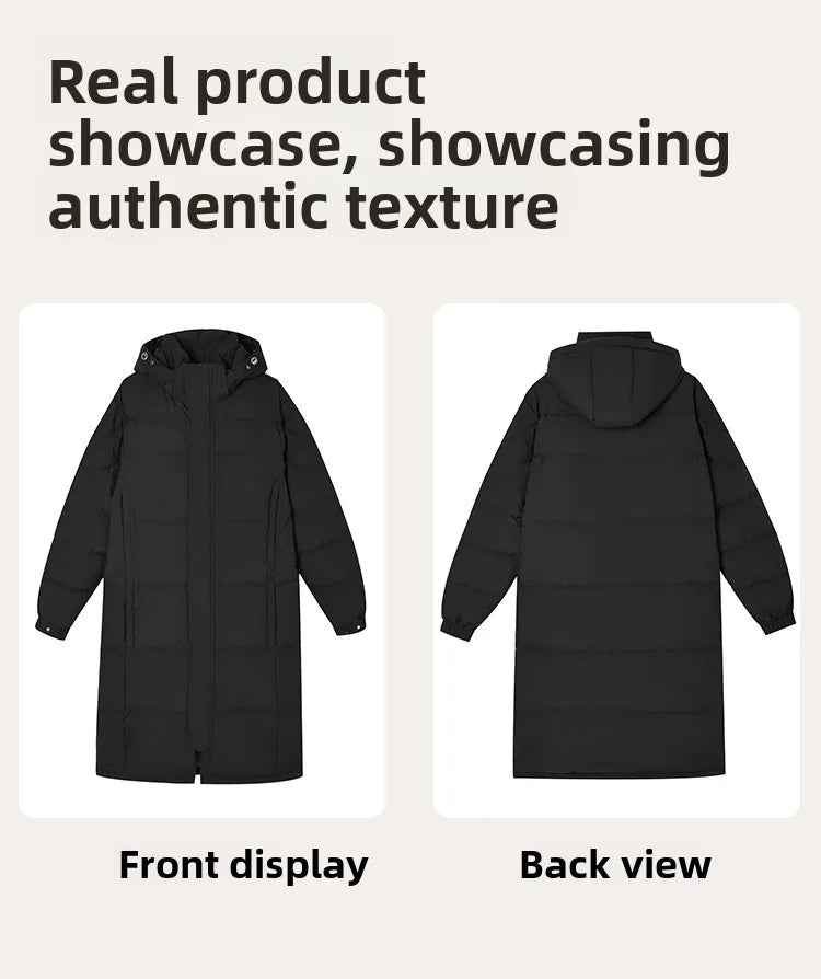 Women's winter down jacket coats Parkas Warm Woman clothes brand luxury Long Padding padded puffer jackets outerwears HXY289