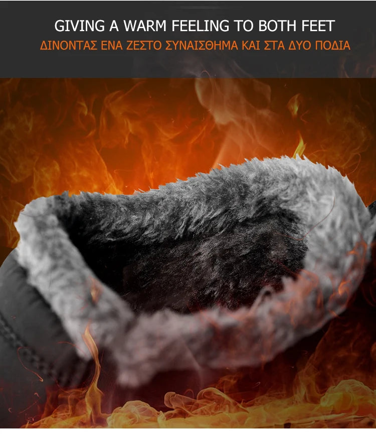 Men Sneakers Keep Warm Winter Sneakers For Couple Winter Shoes Men Casual Sneaker Chaussure Hommes Lightweight Fur Shoes Loafers