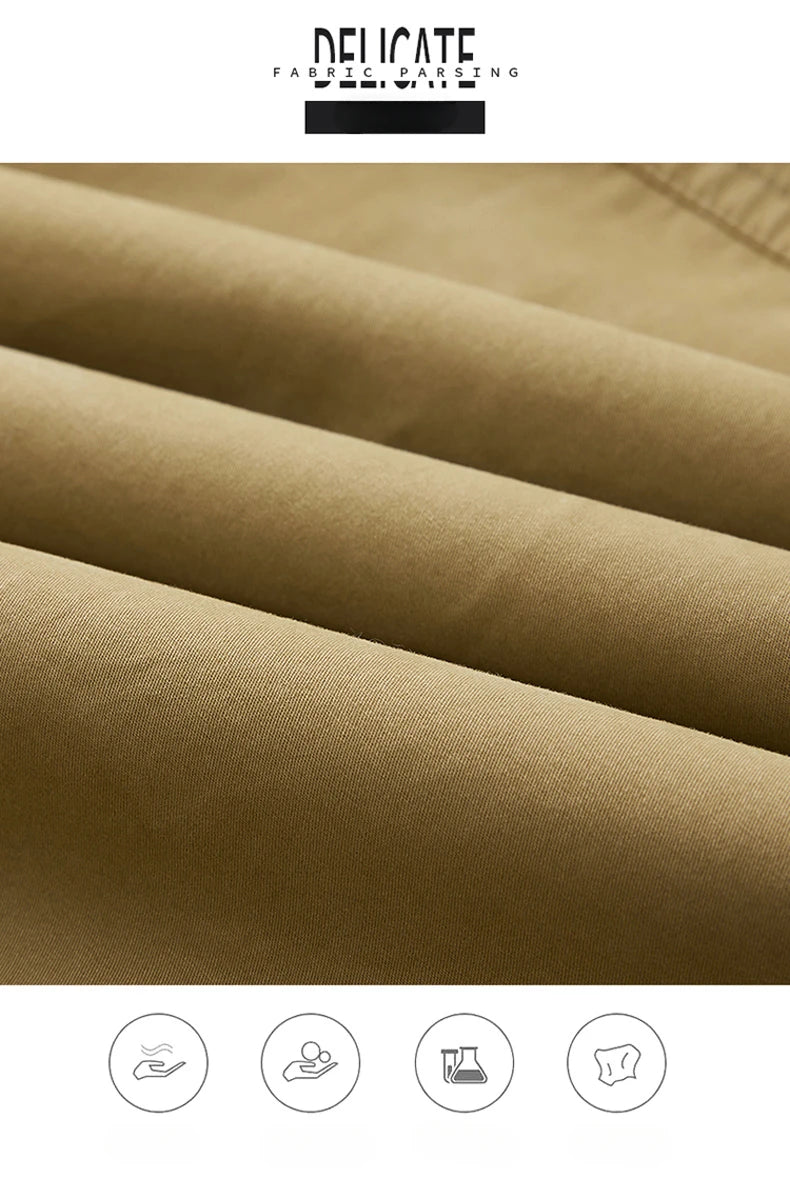 Autumn Winter Men's Jacket High Quality Clothing Thick Sheep Fur Collar Velvet Windproof Coat Male Casual Soft Fleece Warm Parka