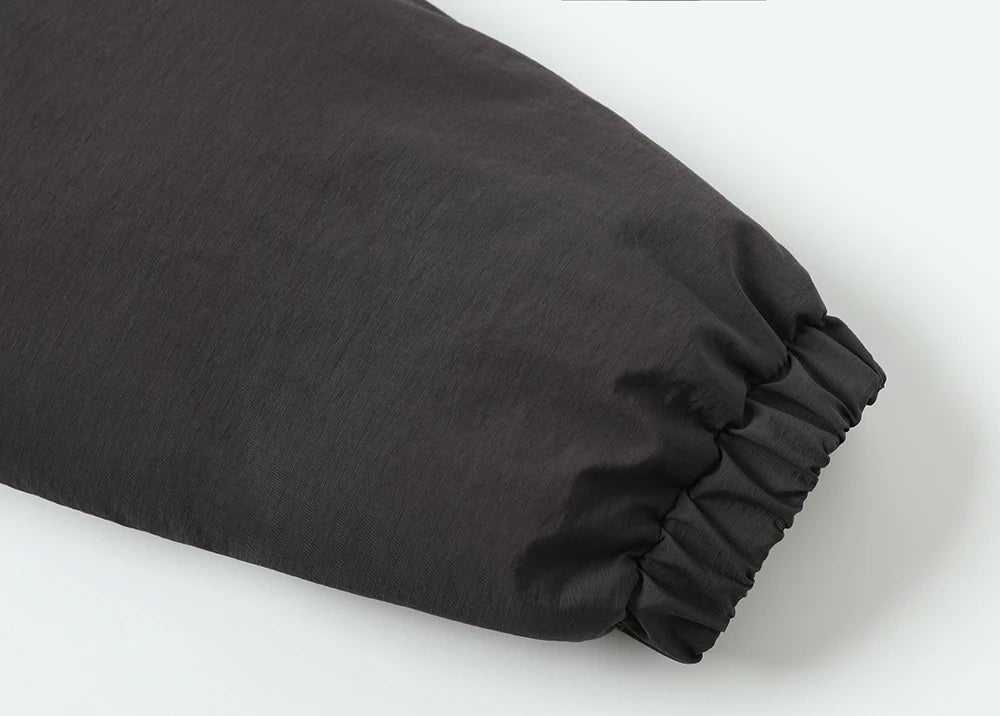 Women's Winter Down Padded Jacket Lapel Black Fashion Coat Winter Women Gray Women's Simple Solid Gray Winter Oversize Jacket