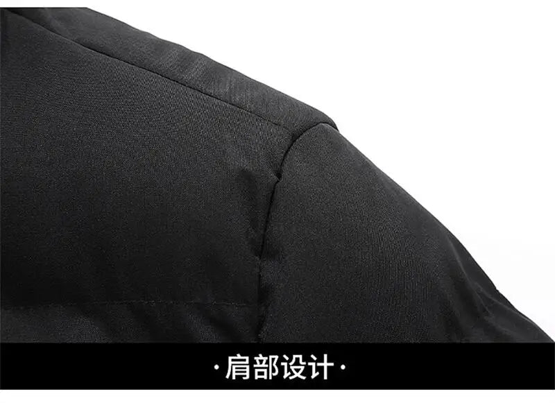 Mens Winter Jackets High quality 2026 New Thick Warm Parkas Bomber Jackets Puffer Jackets Down Coats Fashion Casual Parkas Men