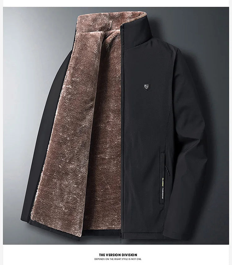 2024 Winter jackets men Fashion Thick Warm Cotton-Padded Jacket Men's Casual Loose style High Quality Large Size coat male 8XL