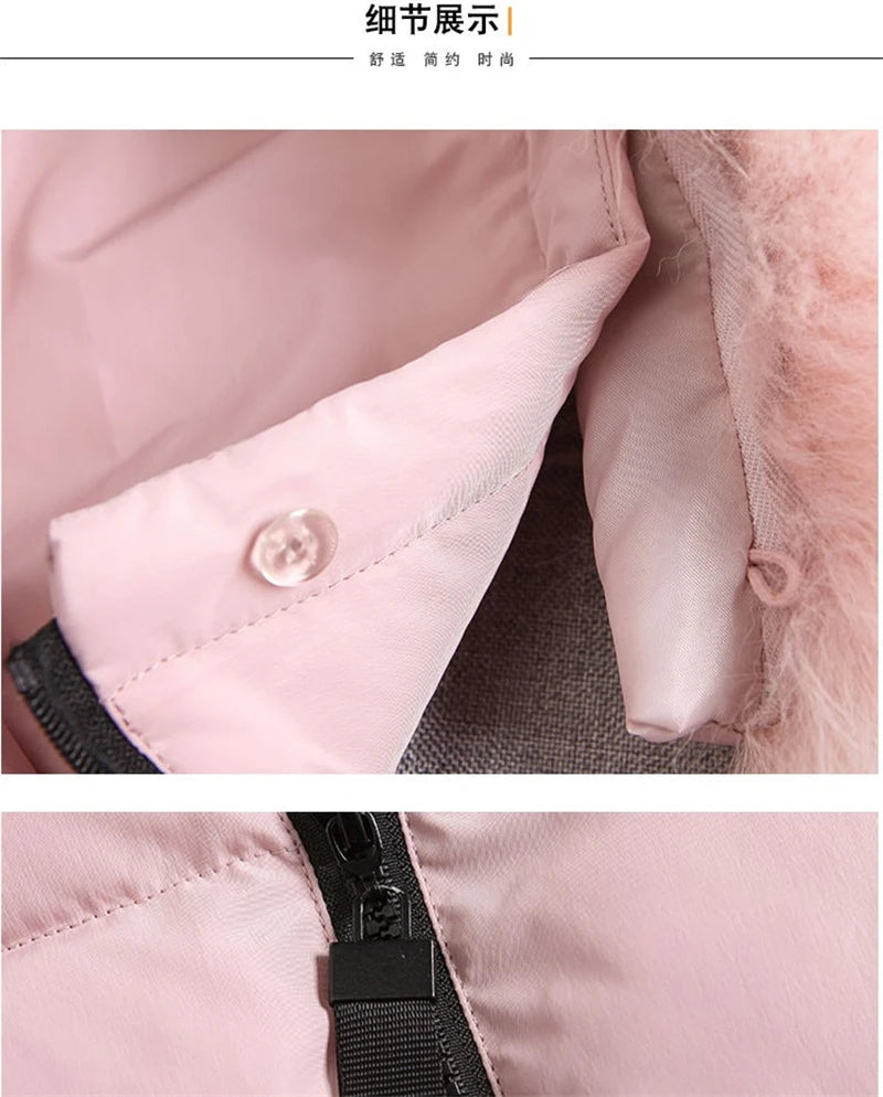 Women's Winter Parka Coat 2025 Korean Version Loose Lady Cotton Padded Outerwear Temperament Casual Ladies Down Cotton Jacket