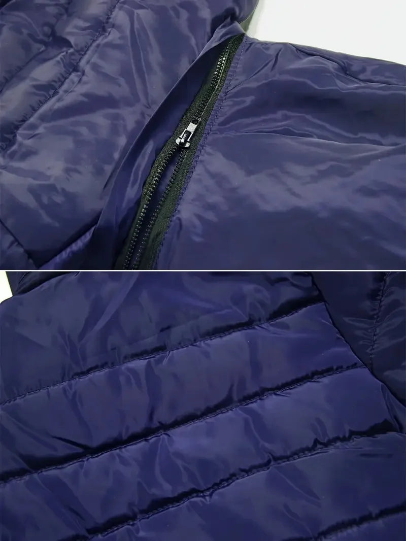 Winter Autumn Boys Girls Thick Jackets Kids Padded Fleece Warm Coats Children Hooded Cotton Outerwear Kids Snowsuit Clothes