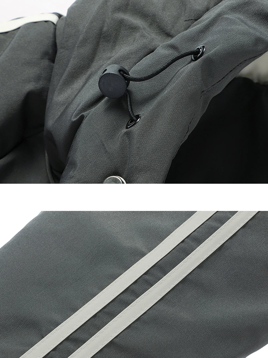 Men's Winter Warm Padded Jacket with Hood Casual Thickened Coat for Autumn Winter Outdoor Windproof Warm Outerwear