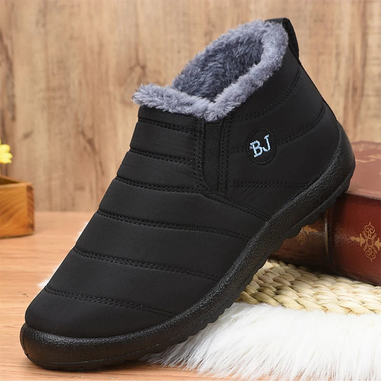Men Sneakers Keep Warm Winter Sneakers For Couple Winter Shoes Men Casual Sneaker Chaussure Hommes Lightweight Fur Shoes Loafers