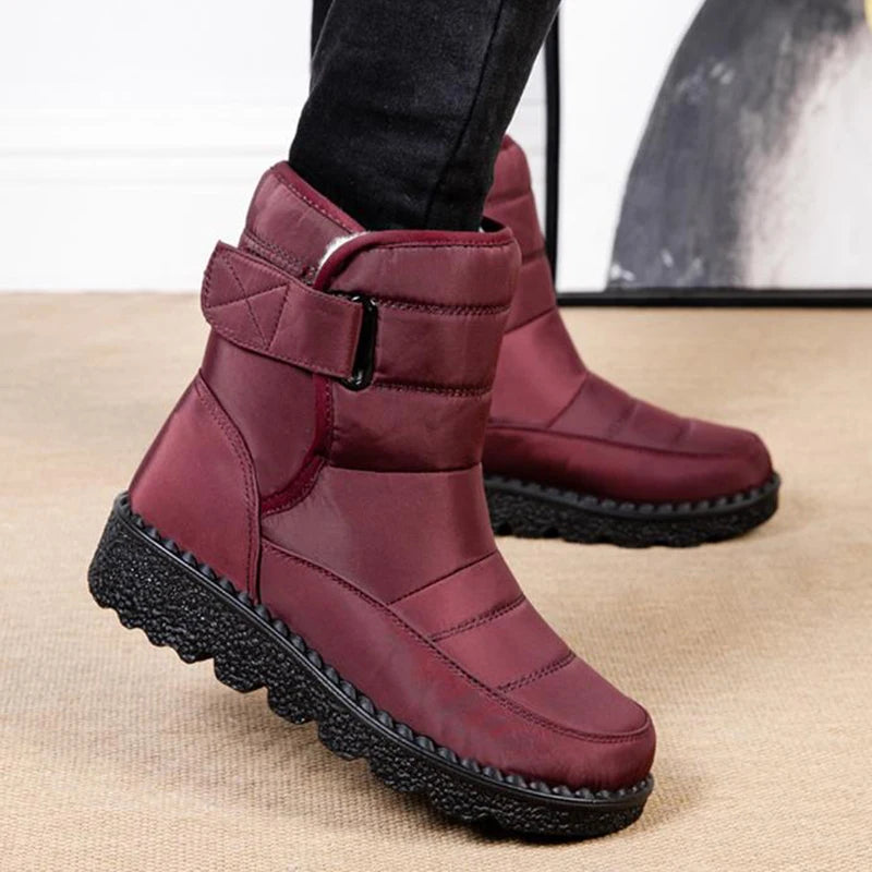 Snow Boots Woman 2025 Trend Ladies Shoes Waterproof Woman Shoes Lightweight Ankle Boots New Winter Girls Boots Botas Mujer