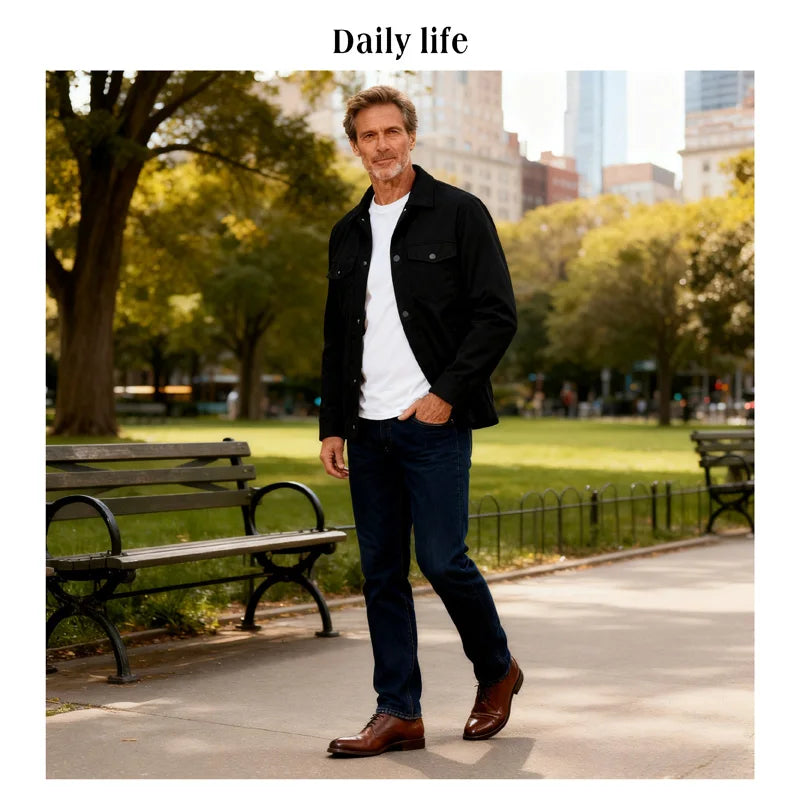 Men's winter fleece jacket - multi pocket, soft and warm casual outerwear, suitable for daily/outdoor/business leisure occasions