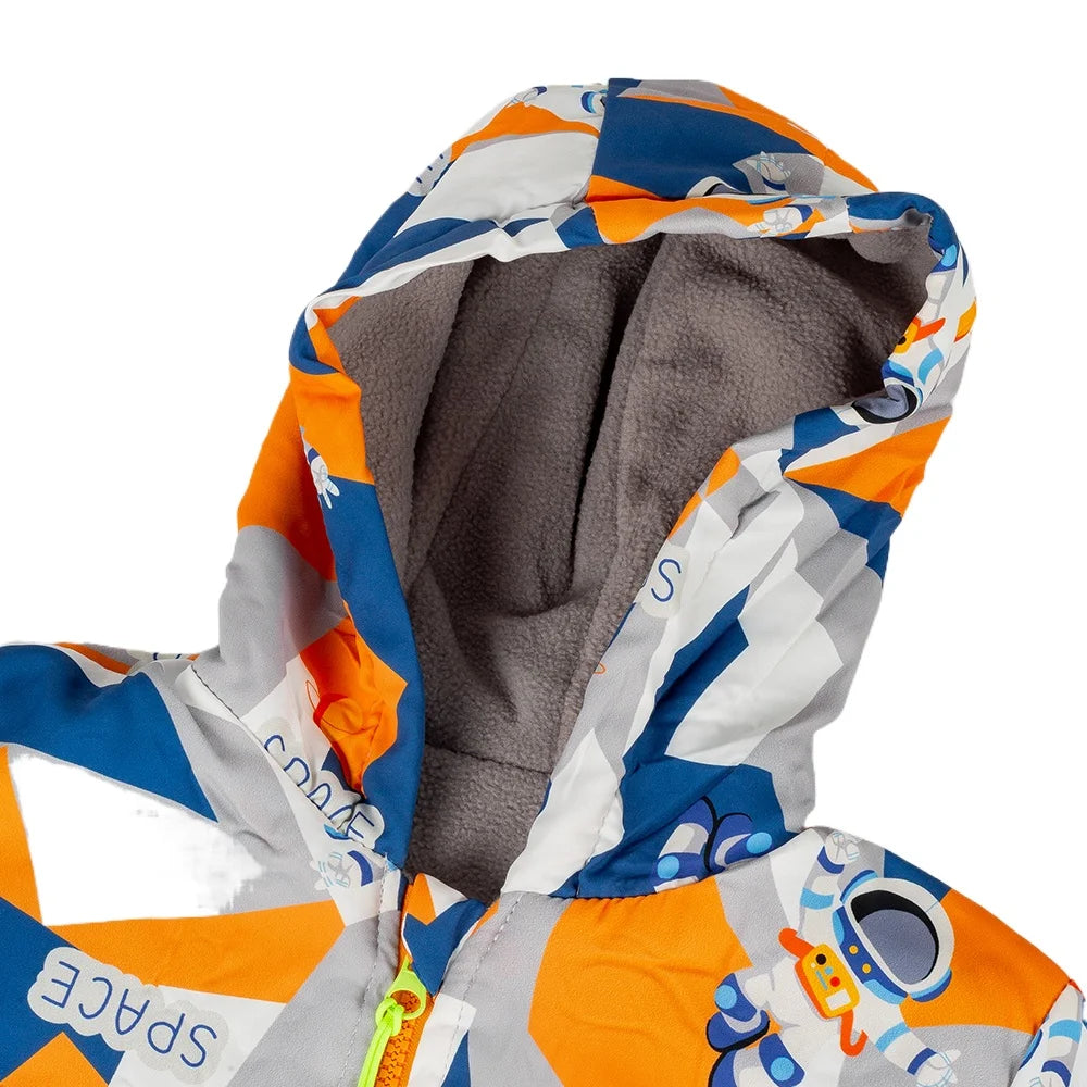 Winter Boys Outdoor Jacket Fashion Children Waterproof Jackets Kids Warm Clothes Autumn Boy's Windbreaker Hooded Outerwear Coat