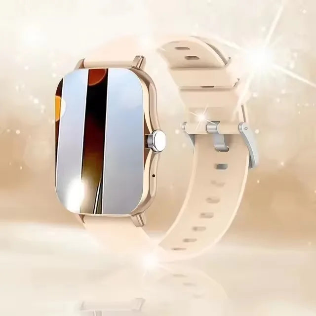 Smart Watch 2.01‘’ Full Touch Amoled BT Call Sport Waterproof Watches Heart Rate Blood Pressure SmartWatch for Men Women