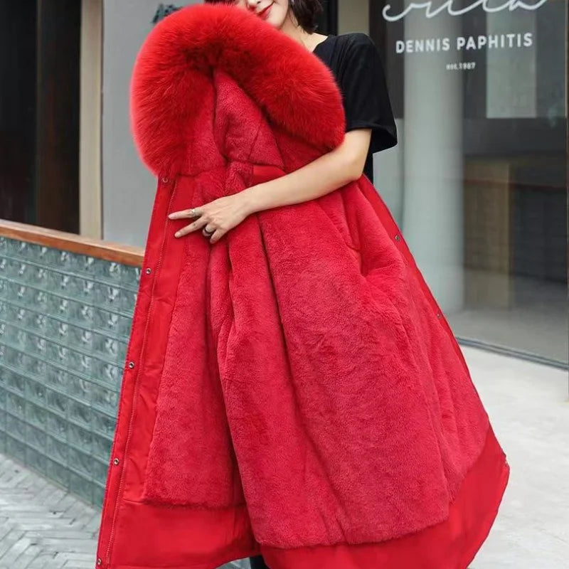 Women's Winter Jacket Hodded Fleece Padded Jacket Casual Loose Windbreaker Office Lady Matching New In Coats & Jackets Outerwear