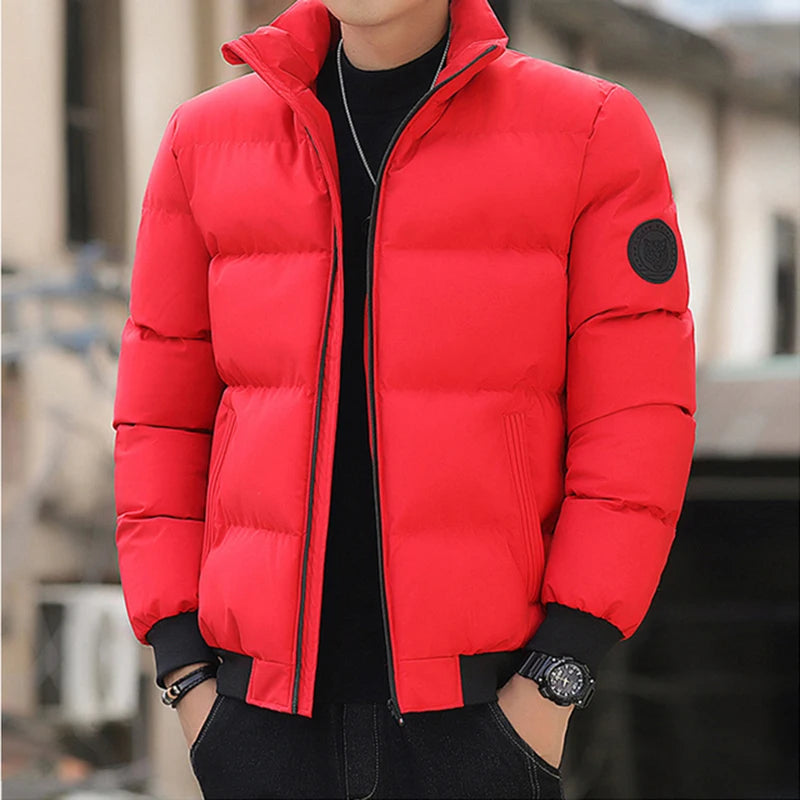 Mens Winter Jackets High quality 2026 New Thick Warm Parkas Bomber Jackets Puffer Jackets Down Coats Fashion Casual Parkas Men