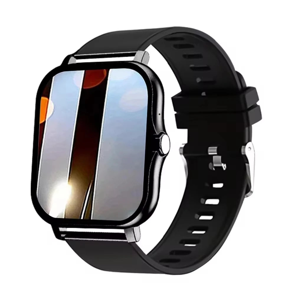 Montre connectée Bluetooth parlante avec moniteur d'oxygène dans le sang et de pression artérielle, pour femmes et hommes, cadeau de vacances 