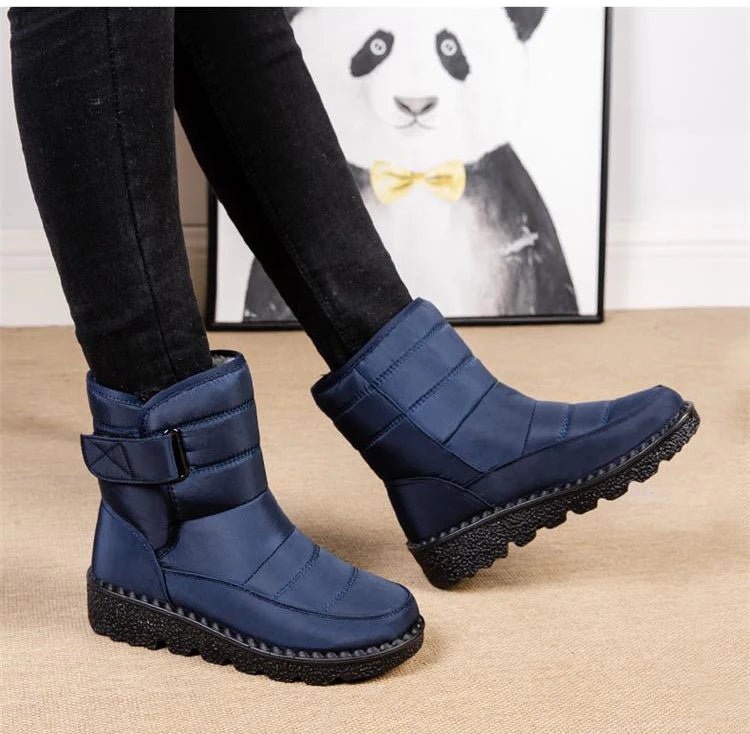 Snow Boots Woman 2025 Trend Ladies Shoes Waterproof Woman Shoes Lightweight Ankle Boots New Winter Girls Boots Botas Mujer