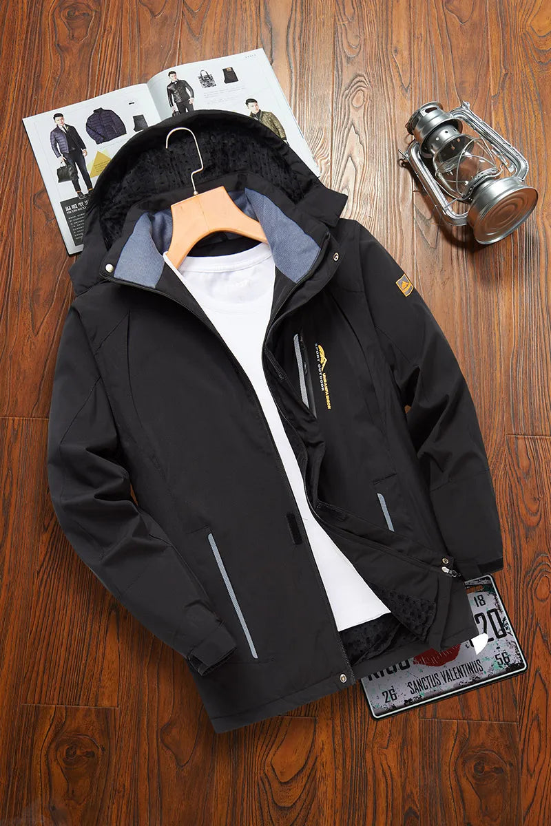 Winter Parka Men Windbreak Plus Thick Warm Windproof Fur Coats Male Military Hooded Anorak Jackets Men's Winter Jackets