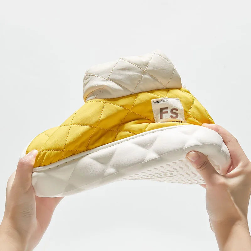 Winter Shoes Women Keep Warm Snow Boots 2025 Waterproof Non-Slip Cotton Padded Shoes Woman Platform Thicken Plush Ankle Boots