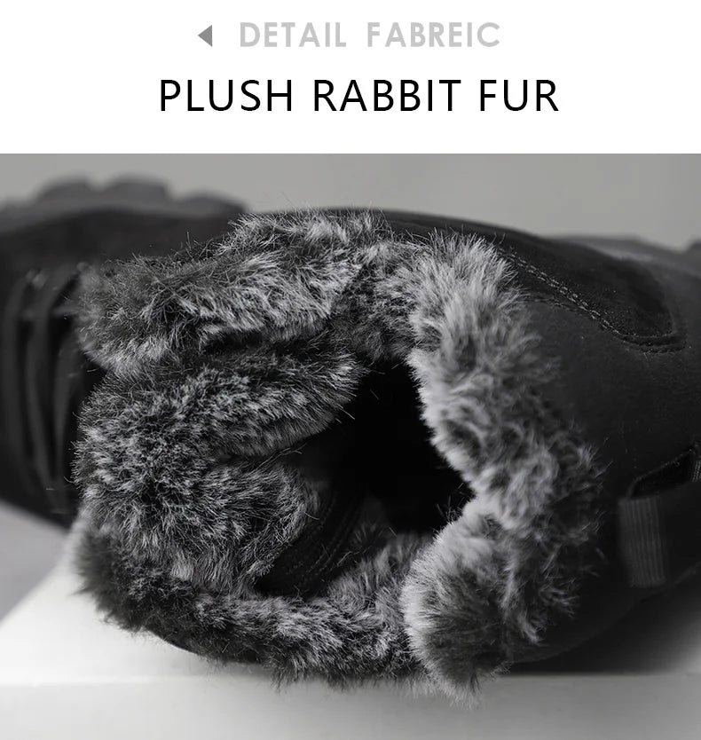 Men Snow Boots Winter Outdoor Walking Shoes light Sneakers for Men Winter Shoes Botines Tenis Mens Hiking Ankle Boots Footwear