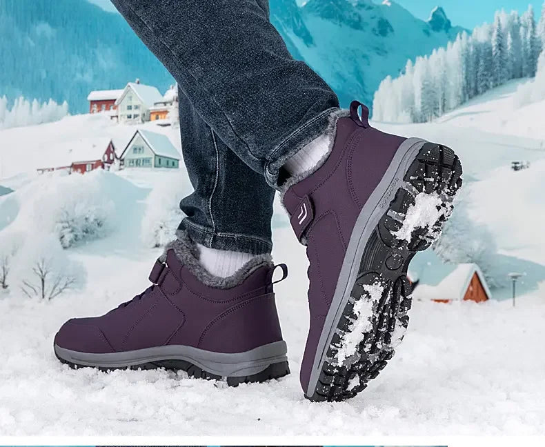 Sports Shoes for Men in Winter Comfortable Women Shoe Winter Cotton Shoes Are Suitable for Outdoor Hiking Winter Footwear 2025