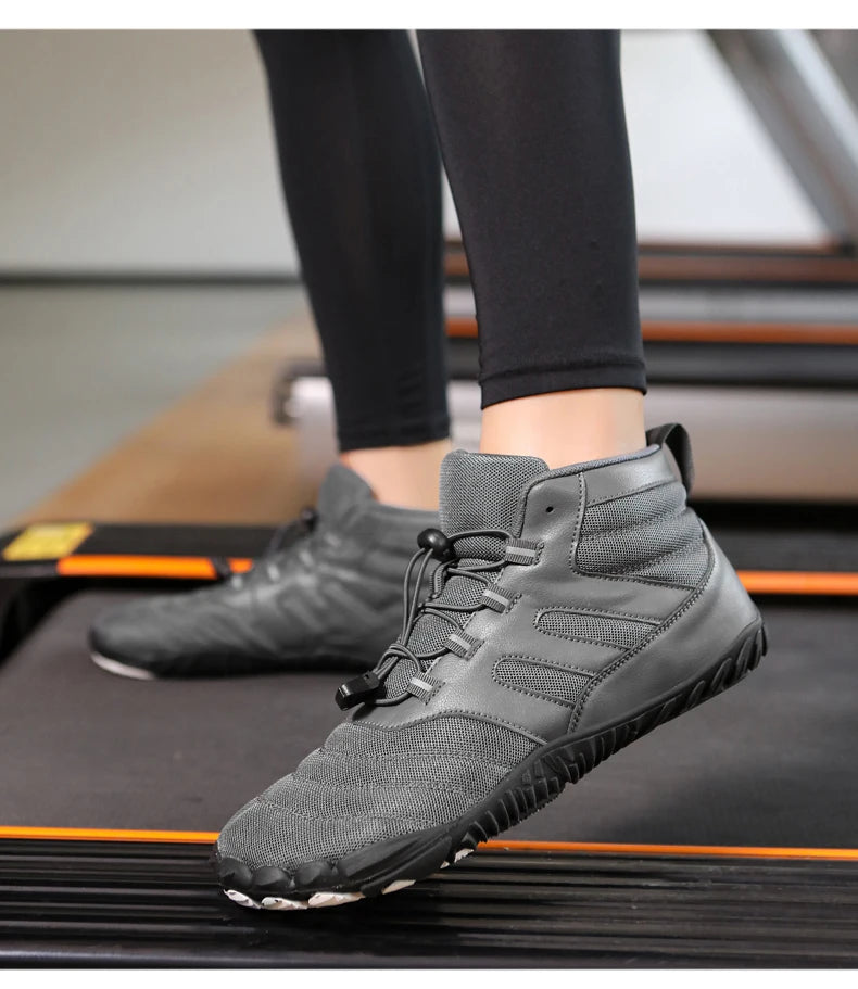 Winter Boots for Men Women Snow BareFoot Outdoor Non-slip Warm Fur Sneakers Ankle Boots waterproof mountaineering Hiking Shoes