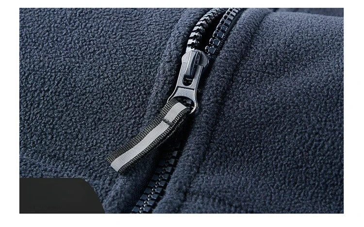 COMXZ 2025 Winter Fleece Jacket Mens England Thick Wool Coat Normcore Design Warm Fashion Hooded Jackets Snow Ski Suit Hoodie