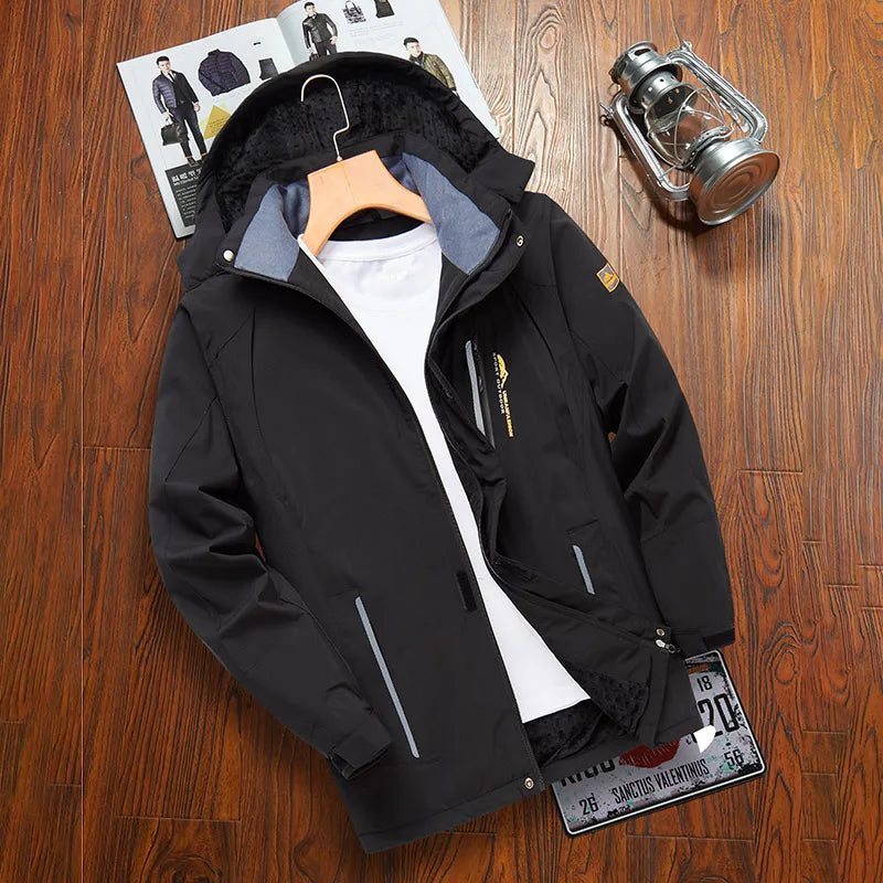 Winter Parka Men Windbreak Plus Thick Warm Windproof Fur Coats Male Military Hooded Anorak Jackets Men's Winter Jackets